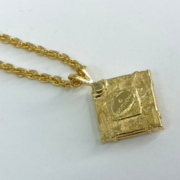Authentic Vintage Givenchy Gold Tone Necklace - Picture 7 of 7